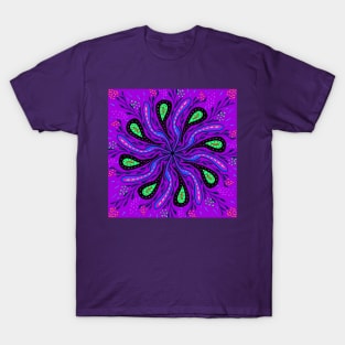 Purple Paisley T-Shirt